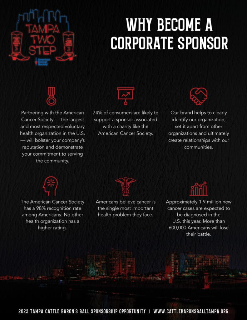 Why should you become a corporate sponsor?